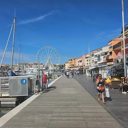 T3 Centre Port - 7 Mm A Pied De La * Agde